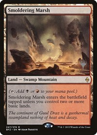 Smoldering Marsh, Promo Pack: Kaldheim