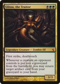 Glissa, the Traitor (Mirrodin Besieged), Oversize Cards