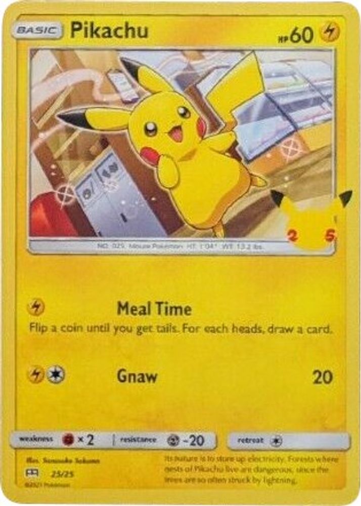 Pikachu - 25/25