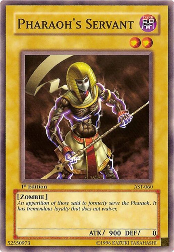 Pharaoh's Servant, 1st-edition, front