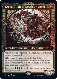 Kroxa, Titan of Death's Hunger, Secret Lair Drop Series
