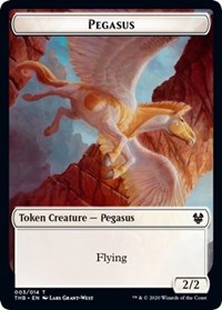 Pegasus // Shark Double-Sided Token (Challenger 2021), Unique and Miscellaneous Promos