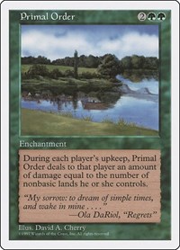 Primal Order, Fifth Edition