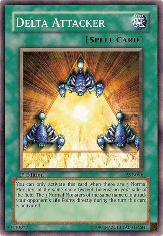 Delta Attacker, 1st-edition, front