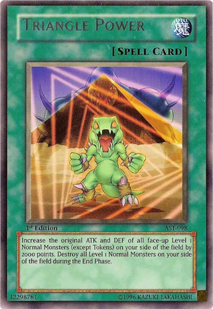 Triangle Power, 1st-edition, front
