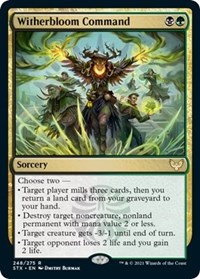 Witherbloom Command, Strixhaven: School of Mages