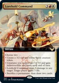Lorehold Command (Extended Art), Strixhaven: School of Mages