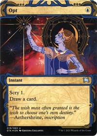 Opt (Foil Etched), Strixhaven: Mystical Archive