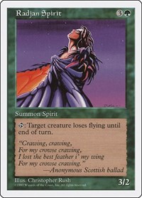 Radjan Spirit, Fifth Edition