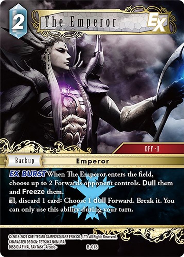 The Emperor EX, Standard, front