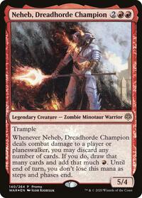Neheb, Dreadhorde Champion, Media Promos
