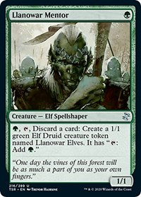 Llanowar Mentor, Time Spiral: Remastered