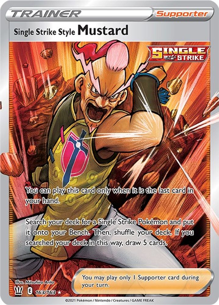 Single Strike Style Mustard (Full Art)