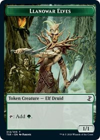 Llanowar Elves Token, Time Spiral: Remastered