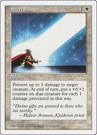 Sacred Boon, Fifth Edition