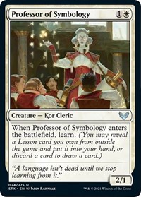 Professor of Symbology, Strixhaven: School of Mages