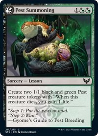 Pest Summoning, Strixhaven: School of Mages