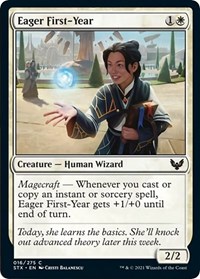 Eager First-Year, Strixhaven: School of Mages