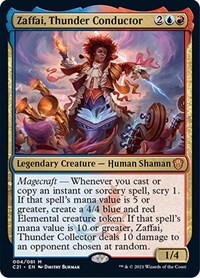 Zaffai, Thunder Conductor, Commander 2021