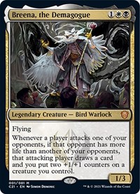 Breena, the Demagogue, Commander 2021