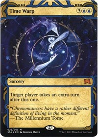 Time Warp (Foil Etched), Strixhaven: Mystical Archive