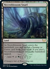 Necroblossom Snarl, Strixhaven: School of Mages