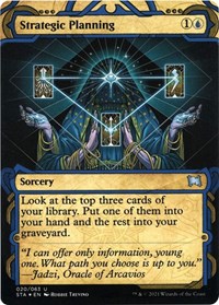 Strategic Planning (Foil Etched), Strixhaven: Mystical Archive