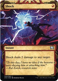 Shock (Foil Etched), Strixhaven: Mystical Archive