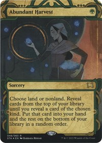 Abundant Harvest (Foil Etched), Strixhaven: Mystical Archive