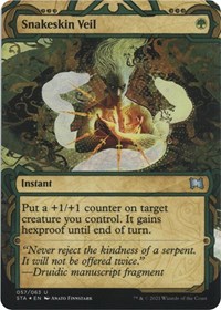 Snakeskin Veil (Foil Etched), Strixhaven: Mystical Archive
