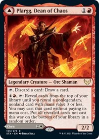 Plargg, Dean of Chaos, Strixhaven: School of Mages