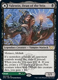 Valentin, Dean of the Vein, Strixhaven: School of Mages