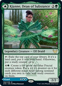 Kianne, Dean of Substance, Strixhaven: School of Mages