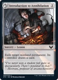 Introduction to Annihilation, Strixhaven: School of Mages