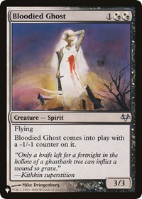 Bloodied Ghost, The List Reprints