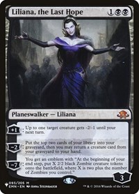 Liliana, the Last Hope, The List Reprints