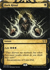 Dark Ritual (Foil Etched), Strixhaven: Mystical Archive