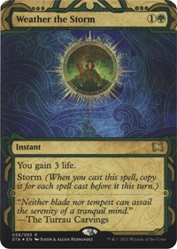 Weather the Storm (Foil Etched), Strixhaven: Mystical Archive