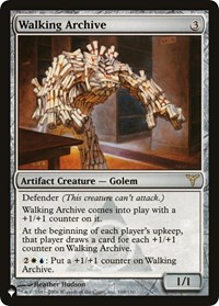 Walking Archive, The List Reprints