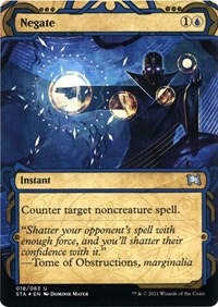 Negate (Foil Etched), Strixhaven: Mystical Archive