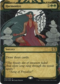 Harmonize (Foil Etched), Strixhaven: Mystical Archive