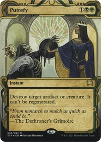 Putrefy (Foil Etched), Strixhaven: Mystical Archive