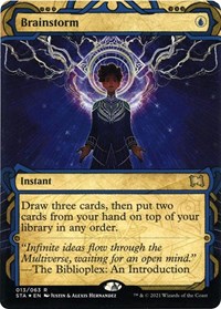 Brainstorm (Foil Etched), Strixhaven: Mystical Archive