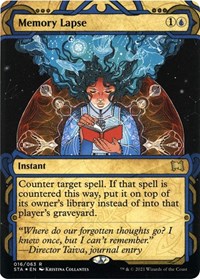 Memory Lapse (Foil Etched), Strixhaven: Mystical Archive