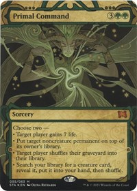 Primal Command (Foil Etched), Strixhaven: Mystical Archive