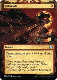 Infuriate (Foil Etched), Strixhaven: Mystical Archive