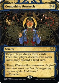 Compulsive Research (Foil Etched), Strixhaven: Mystical Archive