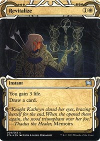Revitalize (Foil Etched), Strixhaven: Mystical Archive