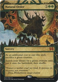 Natural Order (Foil Etched), Strixhaven: Mystical Archive