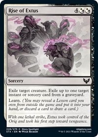 Rise of Extus, Strixhaven: School of Mages